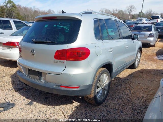 2014 VOLKSWAGEN TIGUAN SEL VIN: WVGAV3AX7EW550654
