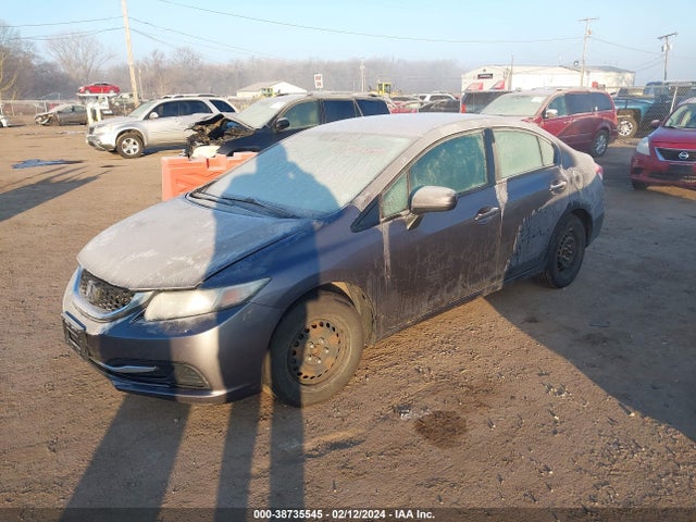 Honda Civic Lx 2014 19XFB2F53EE053499 Image 2