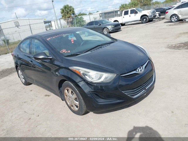 38735647 :رقم المزاد ، 5NPDH4AE2GH734955 vin ، 2016 Hyundai Elantra Se مزاد بيع