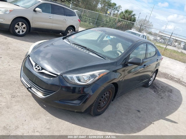 38735647 :رقم المزاد ، 5NPDH4AE2GH734955 vin ، 2016 Hyundai Elantra Se مزاد بيع