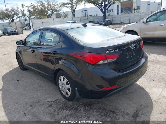 38735647 :رقم المزاد ، 5NPDH4AE2GH734955 vin ، 2016 Hyundai Elantra Se مزاد بيع