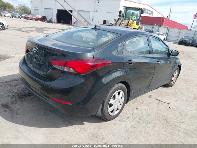 38735647 :رقم المزاد ، 5NPDH4AE2GH734955 vin ، 2016 Hyundai Elantra Se مزاد بيع