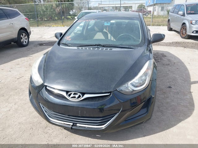 38735647 :رقم المزاد ، 5NPDH4AE2GH734955 vin ، 2016 Hyundai Elantra Se مزاد بيع