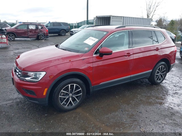 3VV2B7AX8MM151020 Volkswagen Tiguan 2.0t Se/2.0t Se R-line Black/2.0t Sel