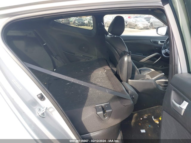 2013 HYUNDAI VELOSTER TURBO W/BLACK VIN: KMHTC6AE2DU135086