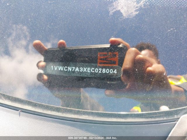 1VWCN7A3XEC028004 Volkswagen Passat 2.0l Tdi Sel Premium
