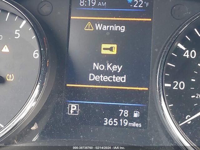 5N1AT2MV4KC811438 Nissan Rogue Sl