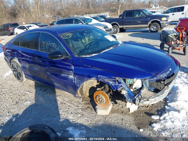 2021 HONDA ACCORD SPORT VIN: 1HGCV1F38MA090764