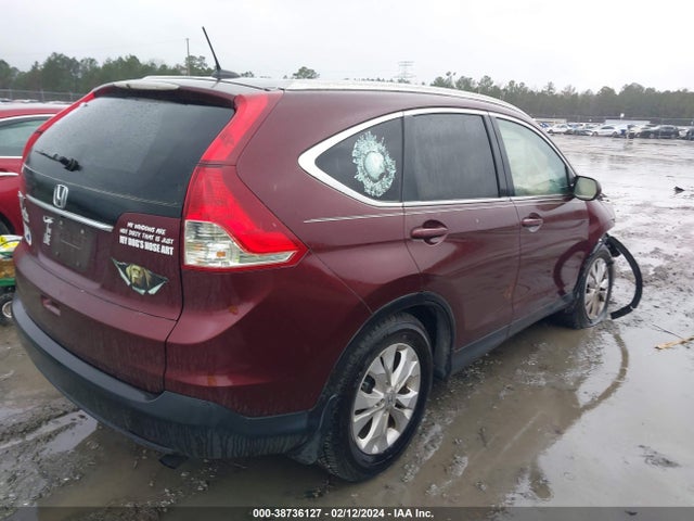 2013 HONDA CR-V EX-L VIN: 5J6RM3H72DL013572