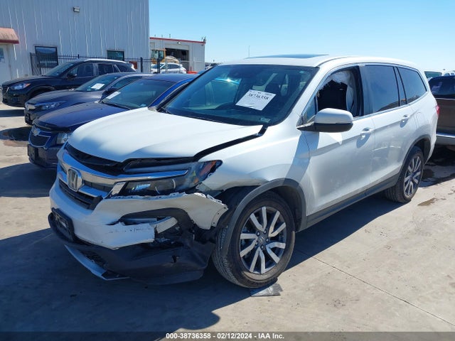 Honda Pilot Awd Ex-l 2020 5FNYF6H56LB003107 Image 2
