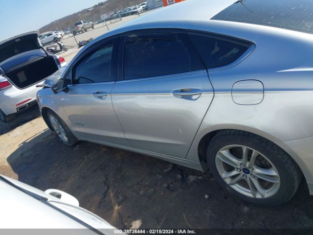 3FA6P0LU6JR141389 Ford Fusion Hybrid Se
