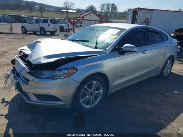 3FA6P0LU6JR141389 Ford Fusion Hybrid Se