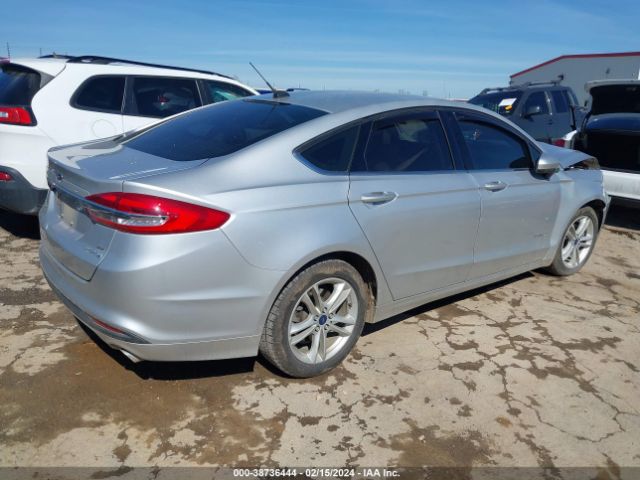 3FA6P0LU6JR141389 Ford Fusion Hybrid Se