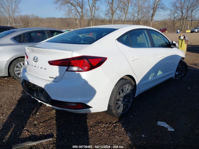 Hyundai Elantra Limited 2019 5NPD84LF8KH437011 Image 4