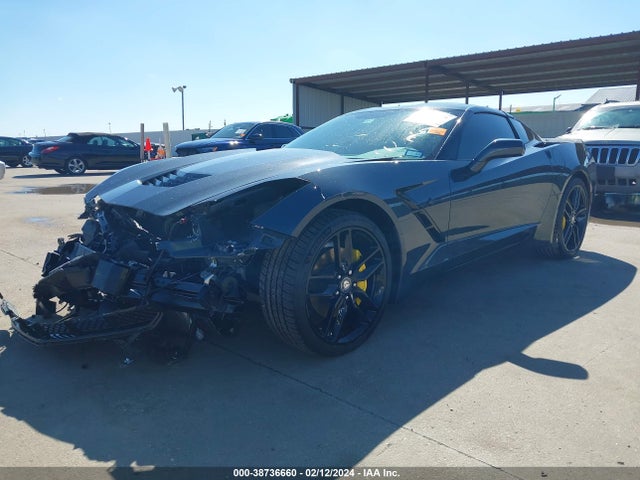 Chevrolet CORVETTE STINGRAY 2019 1G1YB2D79K5124525 Image 2