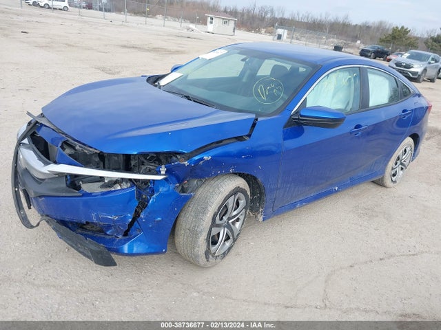 Honda Civic Lx 2017 2HGFC2F53HH574052 Image 2