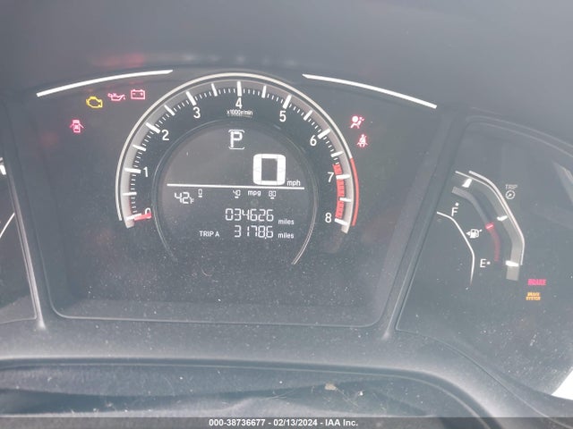 Honda Civic Lx 2017 2HGFC2F53HH574052 Image 7