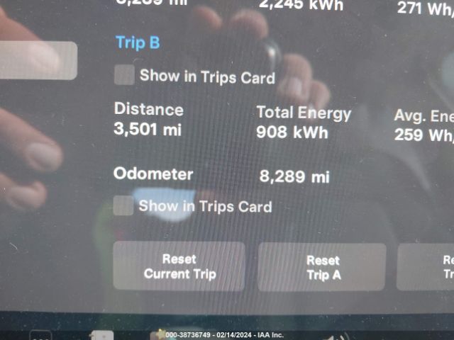 7SAYGDEE2PA107105 Tesla Model Y