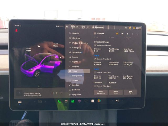 7SAYGDEE2PA107105 Tesla Model Y
