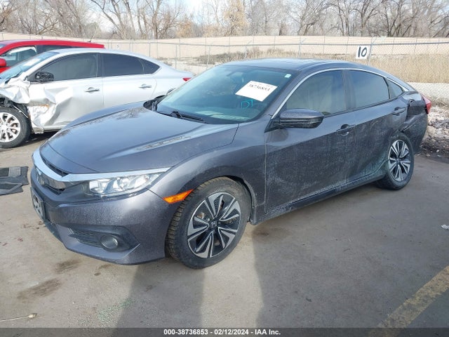 Honda Civic Ex-l 2018 JHMFC1F77JX009085 Image 2