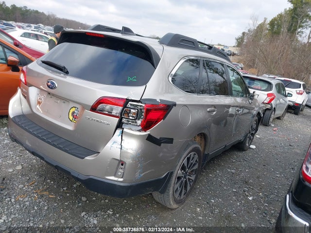 Subaru Outback 2.5i Limited 2016 4S4BSBNC0G3215397 Image 4