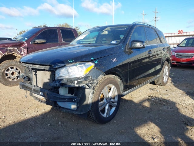 Mercedes-Benz ML 350 2015 4JGDA5JB3FA587451 Image 2