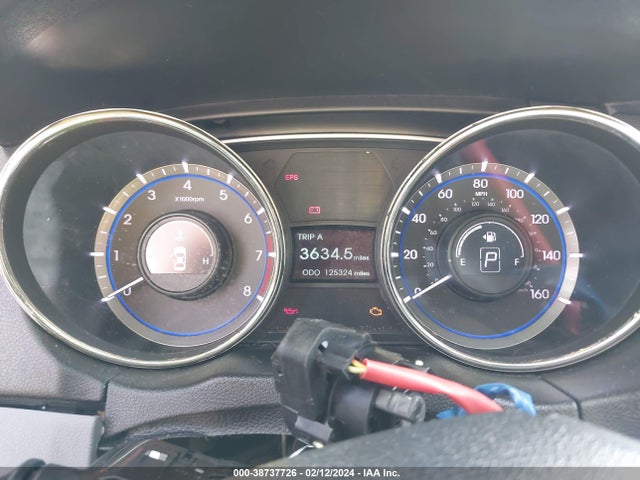 2013 HYUNDAI SONATA GLS VIN: 5NPEB4AC0DH692740