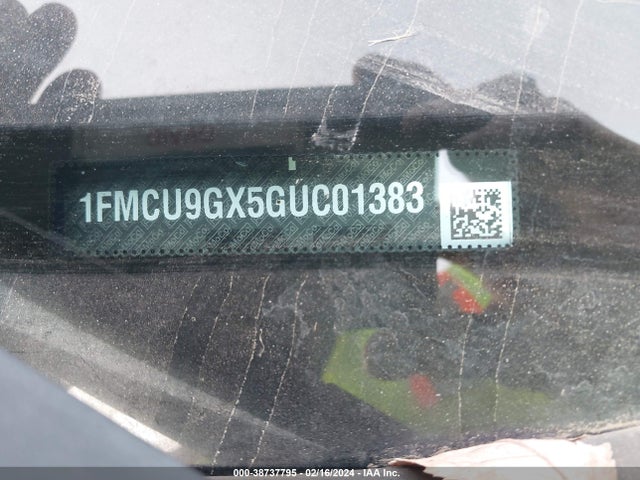 Ford ESCAPE SE 2016 1FMCU9GX5GUC01383 Image 9