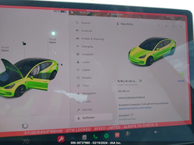 Tesla MODEL 3 2018 5YJ3E1EA9JF168146 Image 7