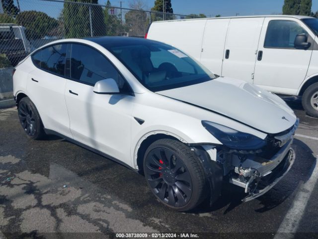 2022 TESLA MODEL Y 7SAYGDEF7NF349929