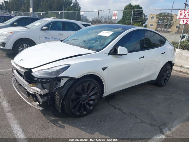 2022 TESLA MODEL Y 7SAYGDEF7NF349929 Photo 1