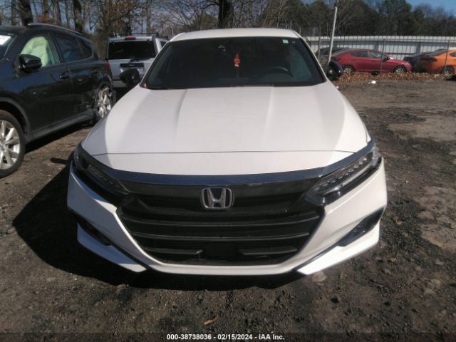 1HGCV1F38MA087184 Honda Accord Sport