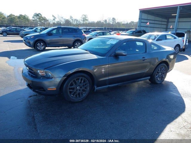 2012 FORD MUSTANG V6 PREMIUM VIN: 1ZVBP8AM9C5233271