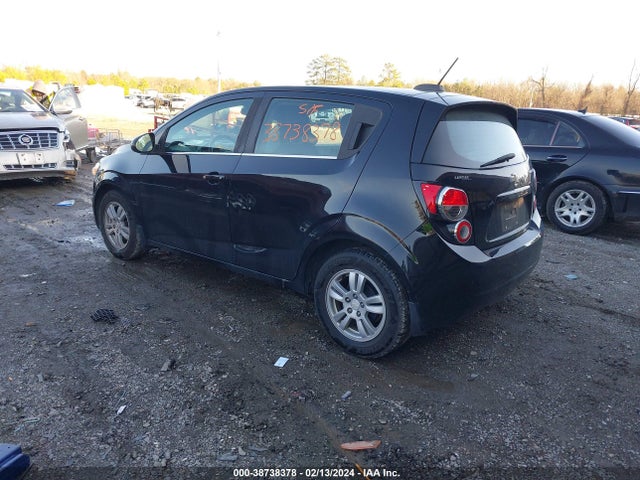Chevrolet Sonic Lt Auto 2016 1G1JC6SGXG4115242 Image 3
