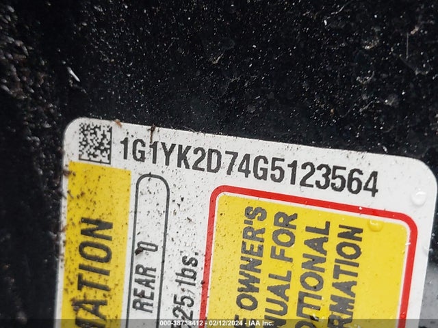 Chevrolet Corvette Stingray Z51 2016 1G1YK2D74G5123564 Image 9