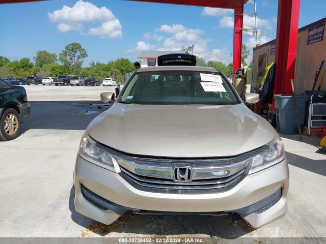 Honda ACCORD LX 2016 1HGCR2F37GA157398 Image 12