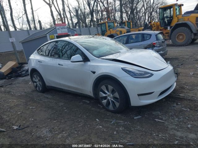 2022 TESLA MODEL Y 7SAYGDEE5NF331548