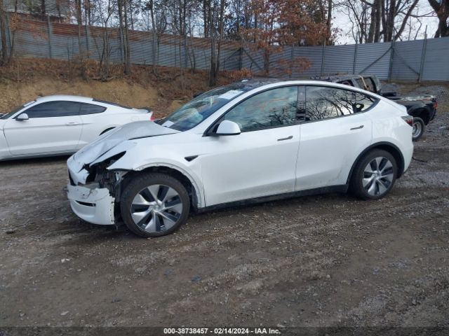 2022 TESLA MODEL Y 7SAYGDEE5NF331548 Photo 1