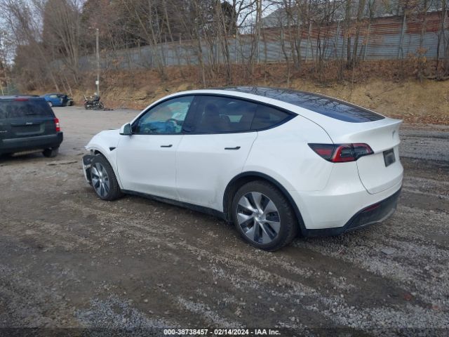 2022 TESLA MODEL Y 7SAYGDEE5NF331548 Photo 2
