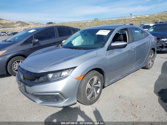 Honda Civic Lx 2020 2HGFC2F65LH522200 Image 2