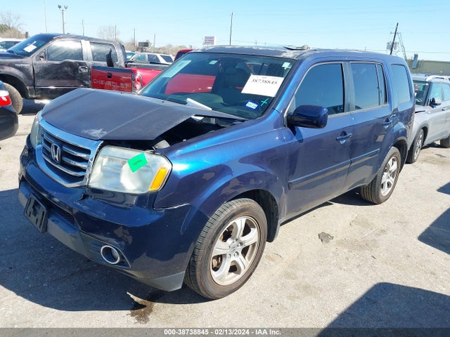 Honda Pilot Ex-l 2014 5FNYF3H58EB022369 Image 2