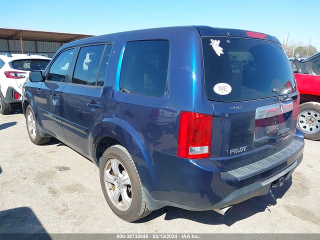 Honda Pilot Ex-l 2014 5FNYF3H58EB022369 Image 3