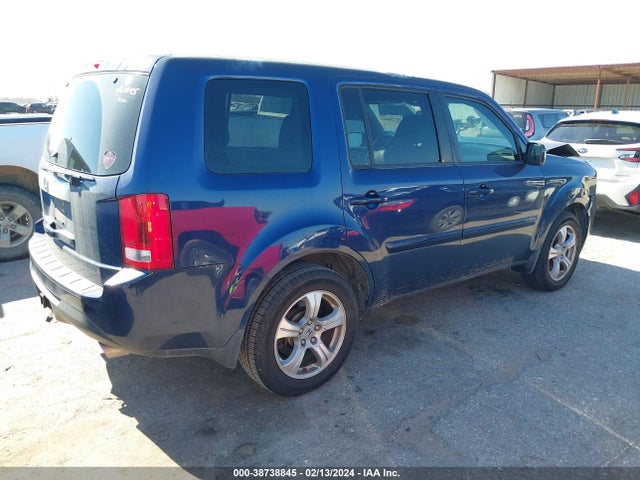 Honda Pilot Ex-l 2014 5FNYF3H58EB022369 Image 4