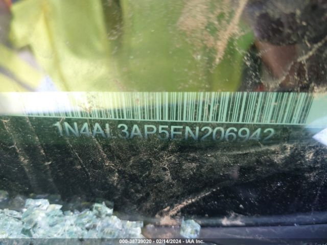 1N4AL3AP5EN206942 Nissan Altima 2.5 S