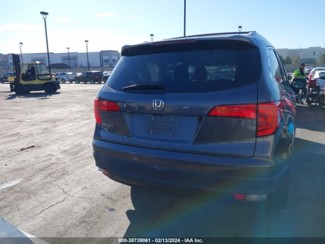5FNYF5H3XGB038277 Honda Pilot Ex