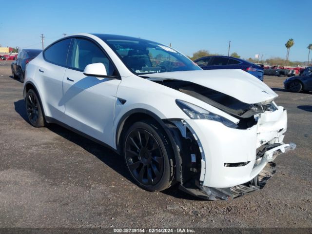 Auction sale of the 2023 Tesla Model Y Awd/long Range Dual Motor All-wheel Drive, vin: 7SAYGDEE0PA129197, lot number: 38739154