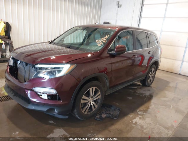 Honda Pilot Ex-l 2017 5FNYF6H56HB046238 Image 2