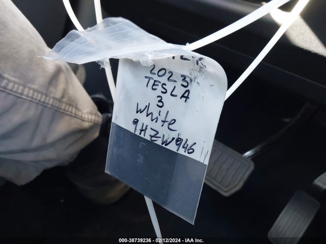 5YJ3E1EA8PF647652 Tesla Model 3 Rear-wheel Drive
