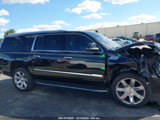 1GYS4JKJXJR221251 Cadillac Escalade Esv Premium Luxury