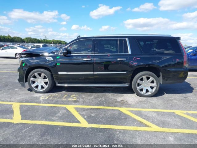 1GYS4JKJXJR221251 Cadillac Escalade Esv Premium Luxury